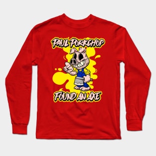 Paul Porkchop Graphic Long Sleeve T-Shirt